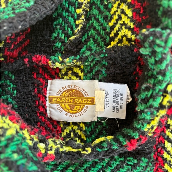 Multicolor Striped Men's Hoodie - Picture 2 of 4